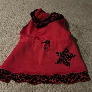 Boots and Barkley pink hoodie dress size M